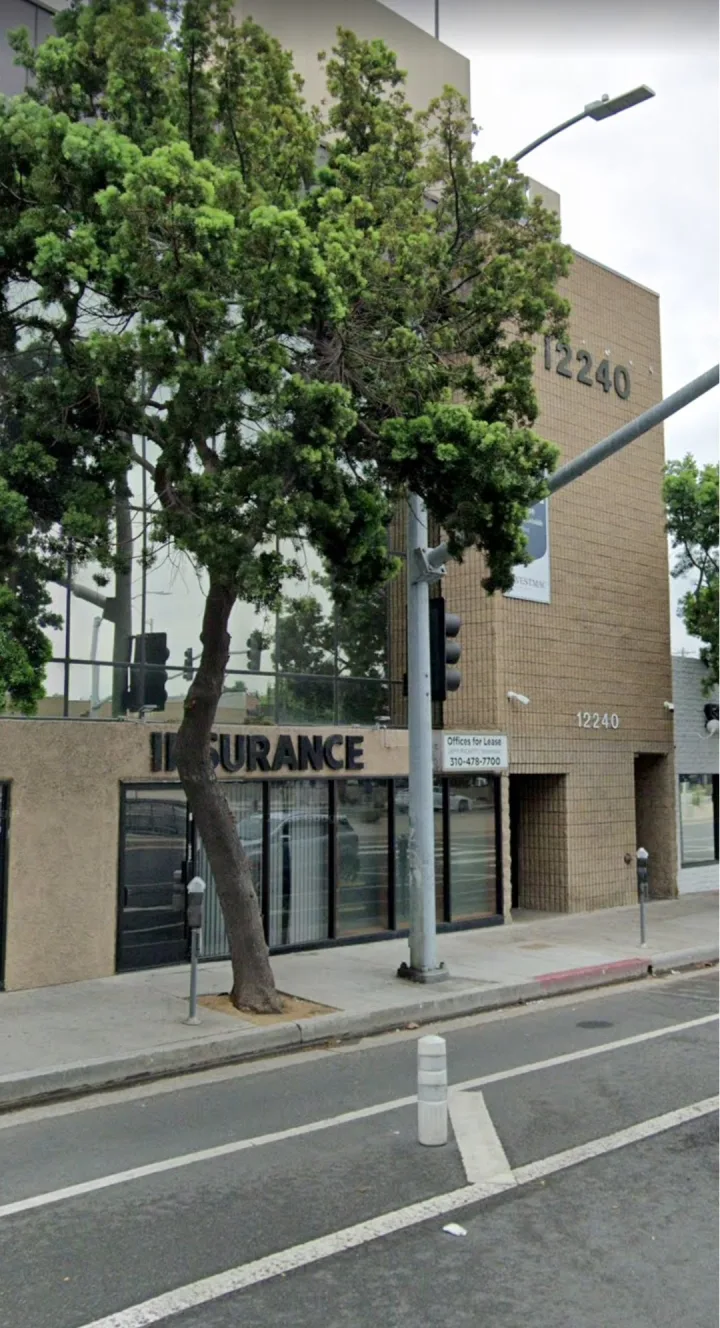 Rafla Insurance Agency’s office building on Venice Boulevard